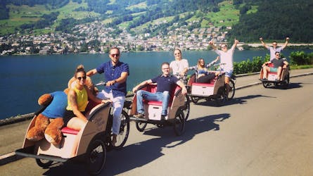 Luzern verborgen juweeltjes e-cargo fietstocht